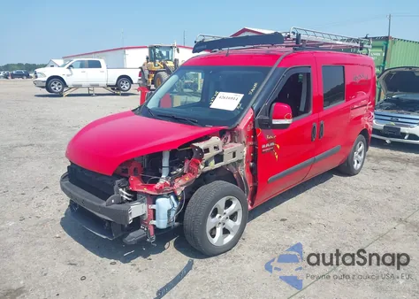 2017 Ram Promaster City Tradesman Slt из США, поврежденный, VIN ZFBERFBB8H6G38735